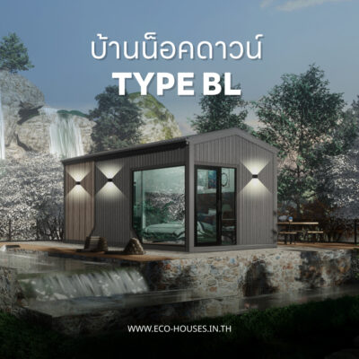 บ้านน็อคดาวน์ ขนาดใหญ่